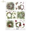 zimowe wianki*winter garlands*Wintergirlanden*guirnaldas de invierno